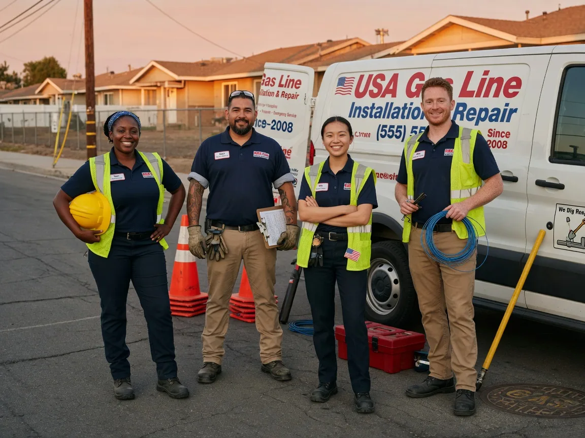 Gas Line Installation company in Scott, LA